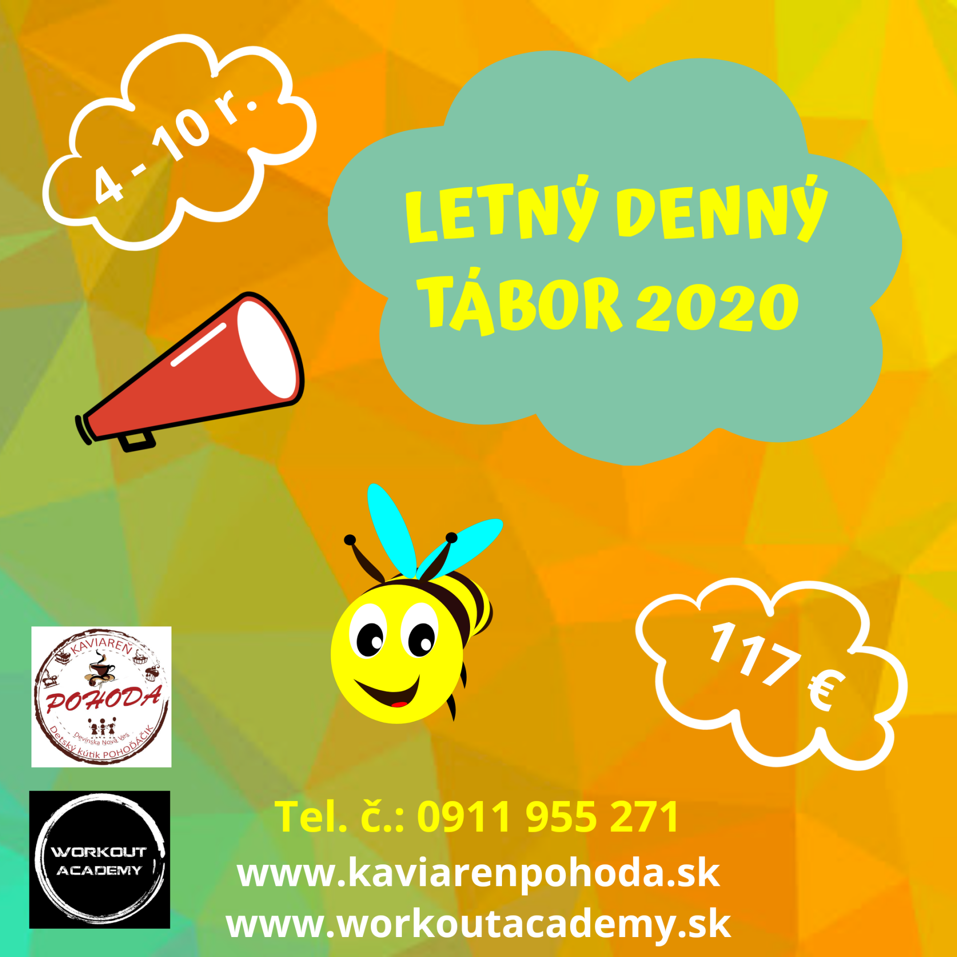 JARNÝ DENNÝ TÁBOR (4 až 10 rokov)